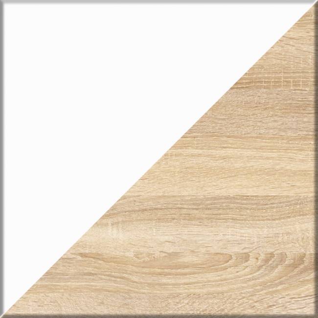 Узкий комод пять ящиков Мори МК700.5 цвет дуб сонома/белый Узкий комод пять ящиков Мори МК700.5 цвет дуб сонома/белый