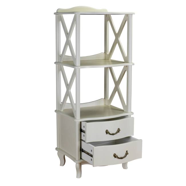 Этажерка Джульетта 2 уровня, дуб шампань Л Этажерка Джульетта 2 уровня, дуб шампань Л